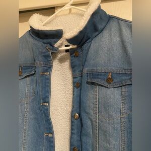 NWT XL Winter BHJ California Jean Jacket